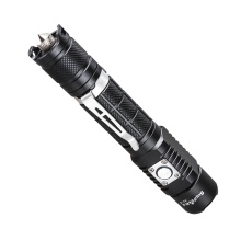 Supfire сильный свет IP67 10 Вт USB зарядка тактический фонарик водонепроницаемый светодиодный фонарик с зажимом самозащитные светодиодные фонарики